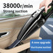 Large Suction Strong Vacuum Cleaner - Portable Dry-Wet Vacuum for Car and Home