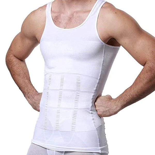 Streamline Your Look: Men's Slimming Underwear with Waist Cincher and Tummy Control
