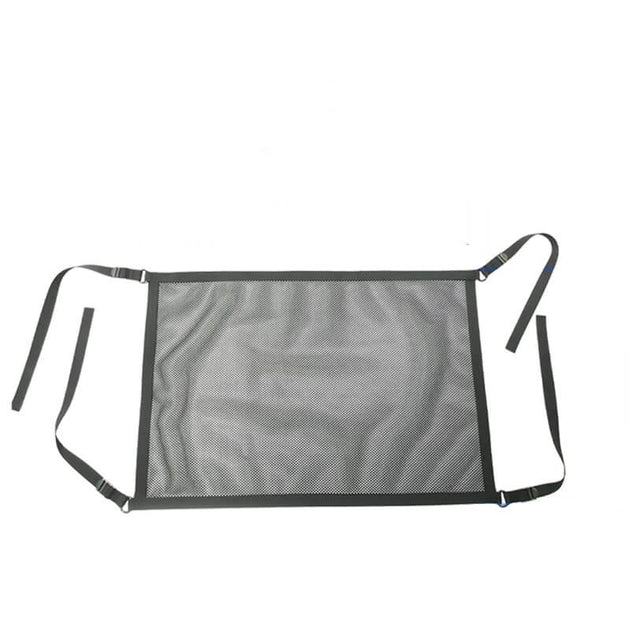 Maximize Storage with Style: Black Vehicle Ceiling Pocket Cargo Net - The Essential Car Organizer