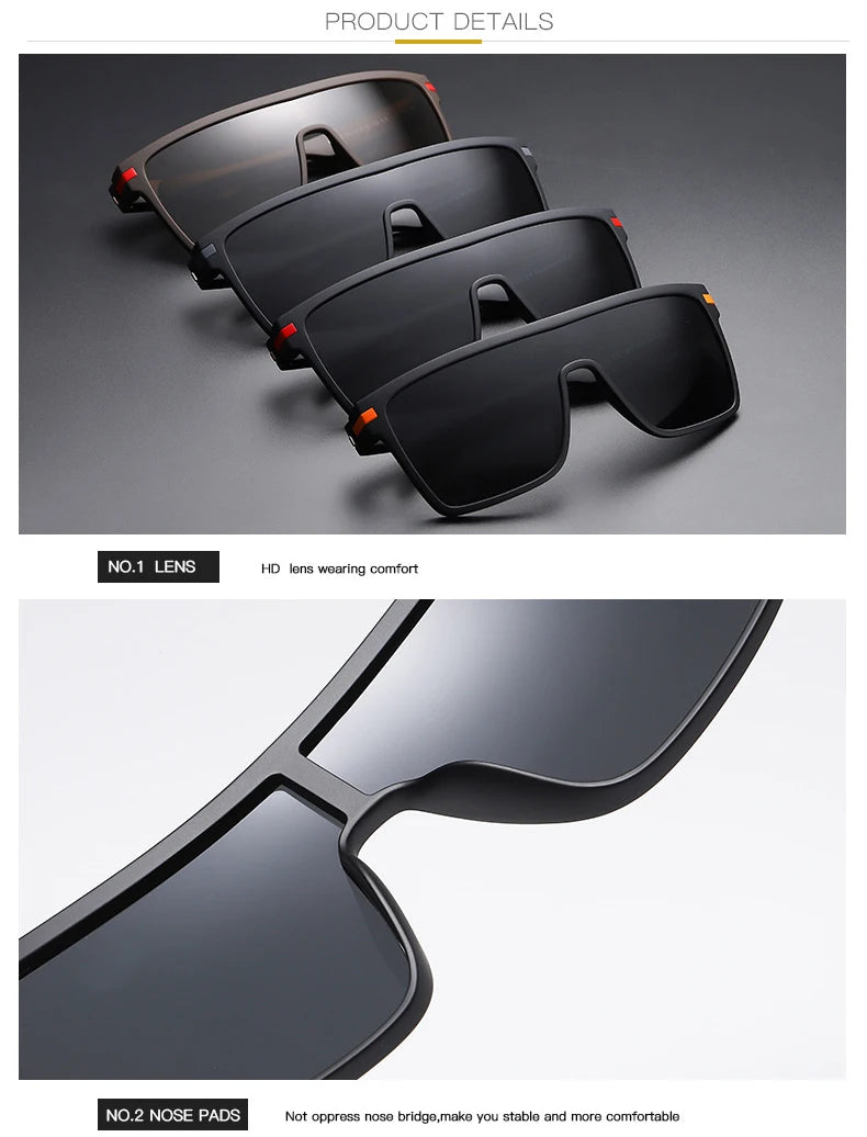 Men's Vintage Driving Sunglasses: Polarized UV 400 Protection with Timeless Style