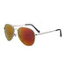 Unisex Cooper Frame Aviation Sunglasses: Trendy UV400 Shades for All