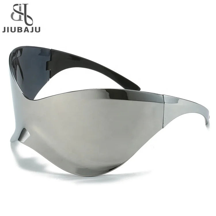 Luxury Y2K One Piece Sunglasses for Women and Men - New Punk Sports Sun Glasses