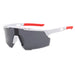 Flat Top Sports Outdoor Cycling Shield Goggle Mirror Sunglasses for Men