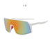 High-Quality Oversized Fashion Sunglasses: One Piece Design for Men and Unisex Sports Eyewear