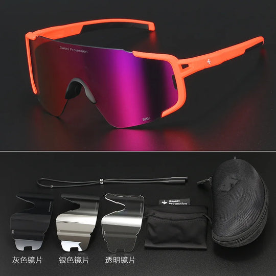 Polarized Sunglasses for Men Women UV Protection - Cycling Sunglasses