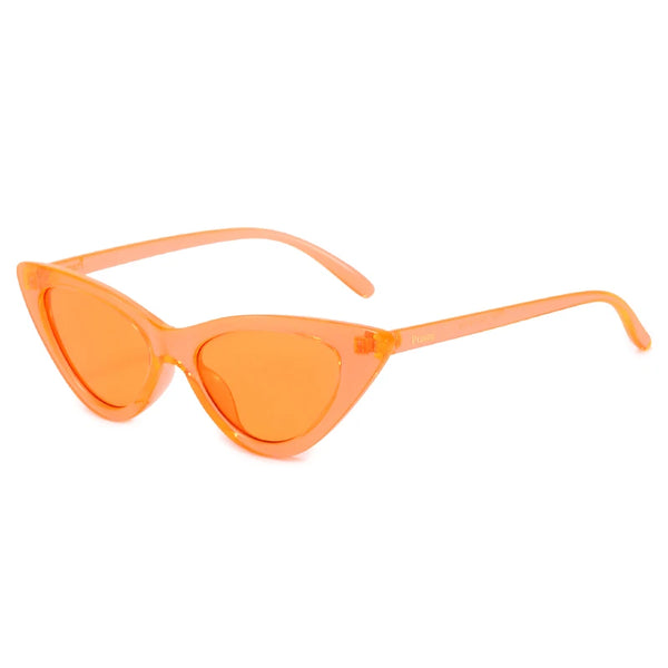 Fashion Cat Eye Sunglasses - Retro Sun glasses Small Frame Shades Sunglasses