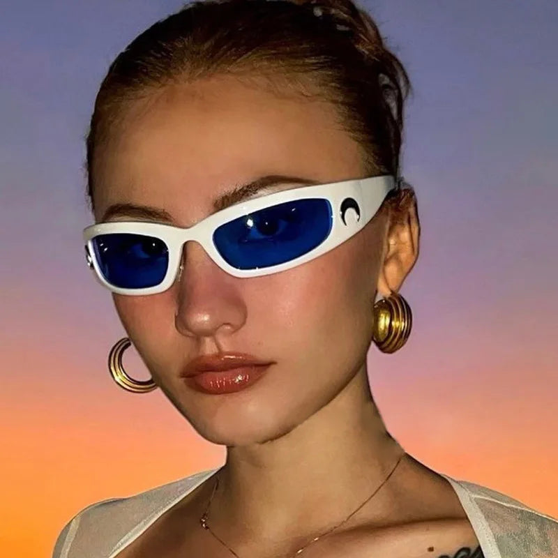 Moon Fashion Vintage Sports Y2K Sunglasses - Y2K Sunglasses from the 90s