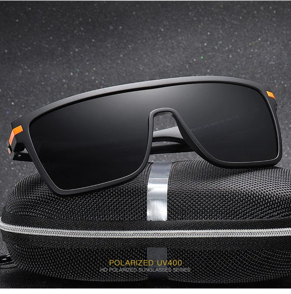 Men's Vintage Driving Sunglasses: Polarized UV 400 Protection with Timeless Style