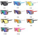 High-Quality Oversized Fashion Sunglasses: One Piece Design for Men and Unisex Sports Eyewear