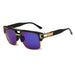 Fashionable Eyewear for Women and Men : Trendy Square Metal Sunglasses