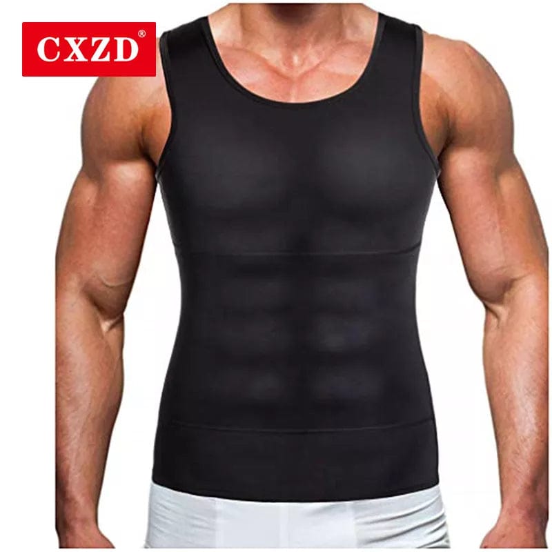 Streamline Your Look: Men's Slimming Underwear with Waist Cincher and Tummy Control