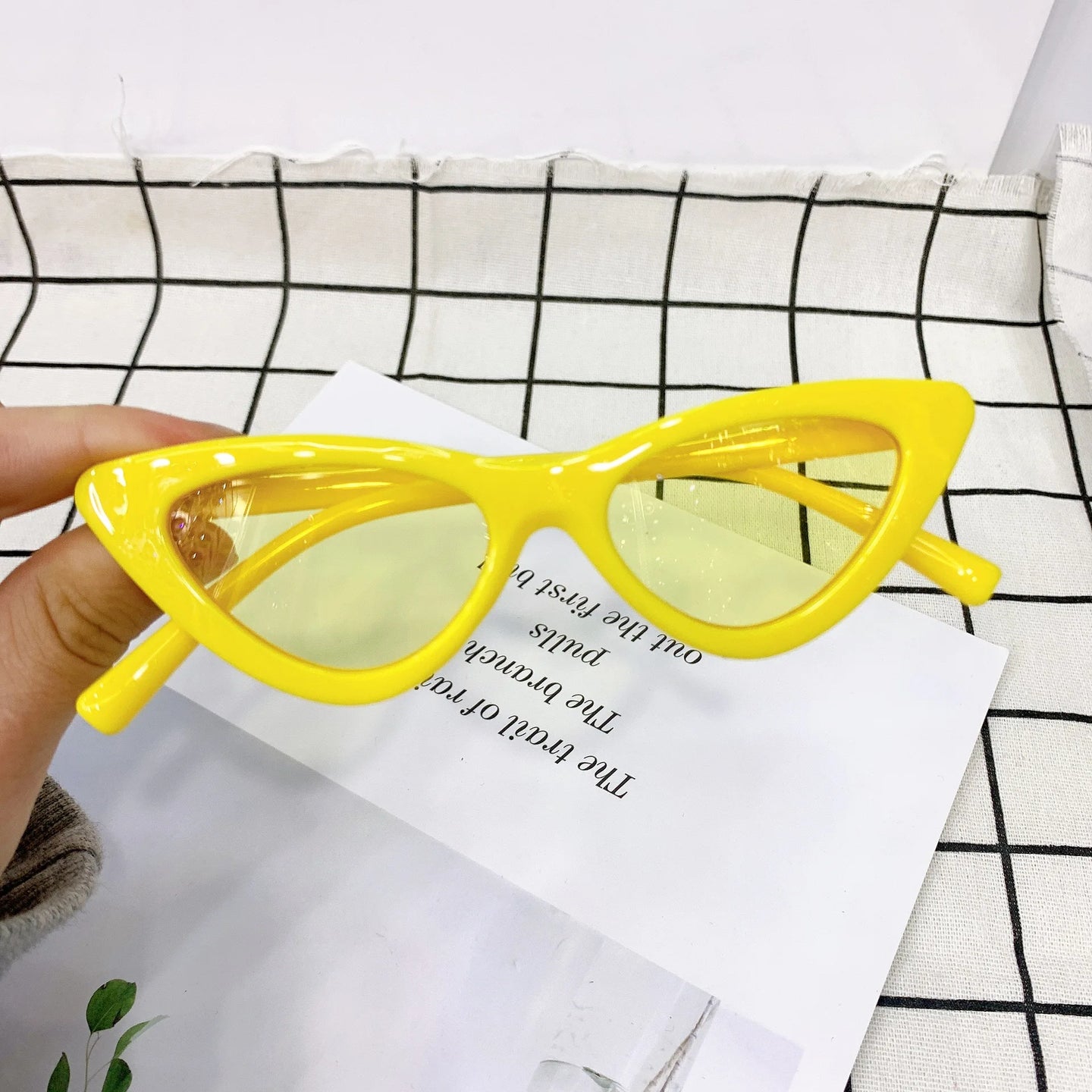 Children Sunglasses: Candy Color Cat Eye Shades with UV400 Protection for Girls