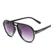 Retro Colorful Round Aviation Pilot Sunglasses: Stylish Unisex Eyewear for Casual Chic