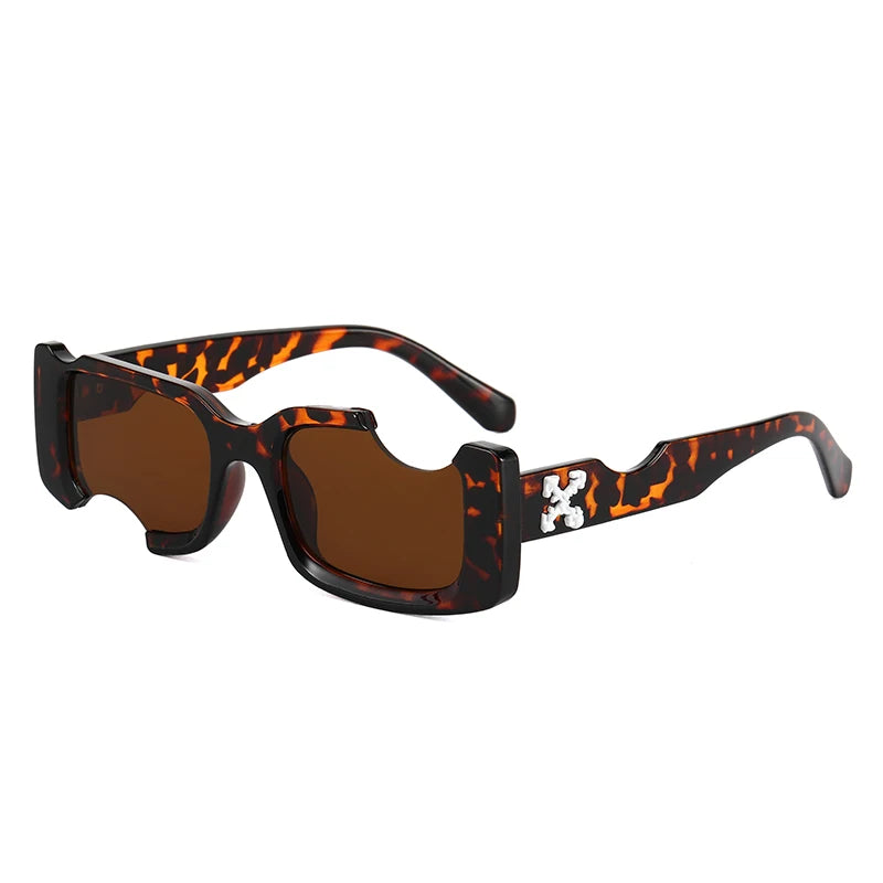 Hip-Hop Vintage Ins Street Wear Sunglasses: Retro Style for Men and Women