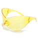 Luxury Y2K One Piece Sunglasses for Women and Men - New Punk Sports Sun Glasses