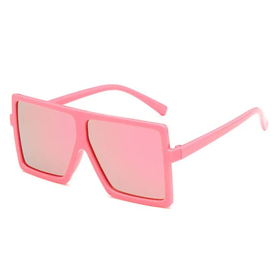 Children's Fashion Sunglasses: UV400 Protection Oversized Square Shades