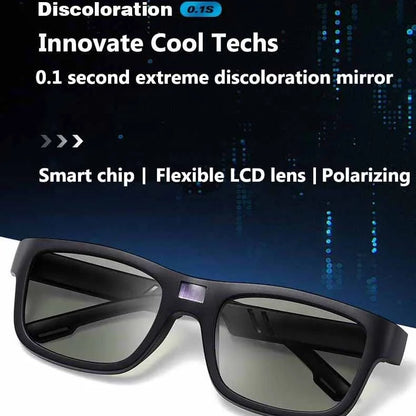 Sunbest A01 Polarized Sunglasses with 0.1 Second Photochromic Technology - Smart Eyewear Innovation
