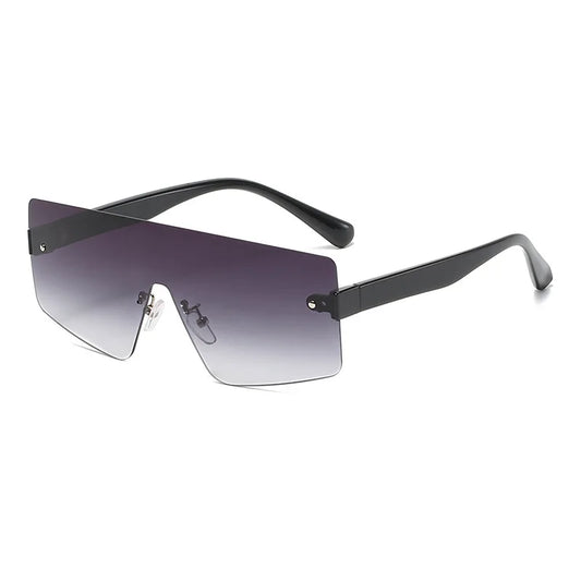 New Rimless Rivet Decoration Sunglasses for Men and Women - Fashion Sun Glasses