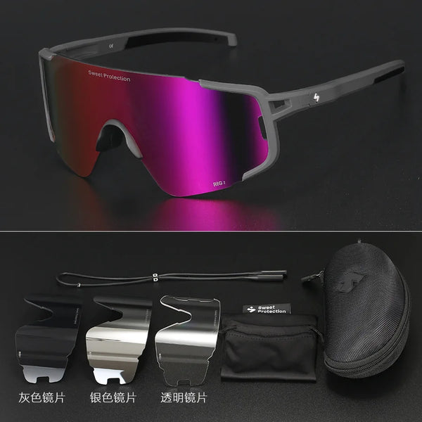 Polarized Sunglasses for Men Women UV Protection - Cycling Sunglasses