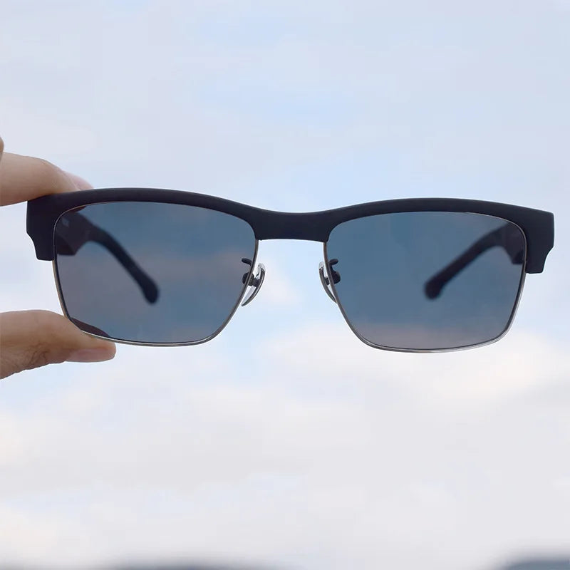 Bluetooth Music Smart Sunglasses: Wireless Audio Eyewear with UV400 Polarized Lens