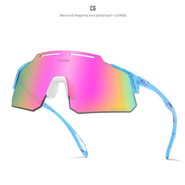 Sport Polarized Sunglasses: Cycling Glasses for Ultimate UV Protection