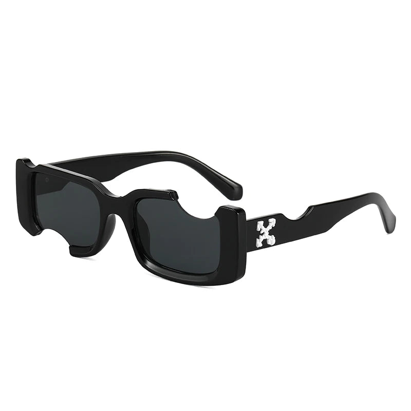 Hip-Hop Vintage Ins Street Wear Sunglasses: Retro Style for Men and Women