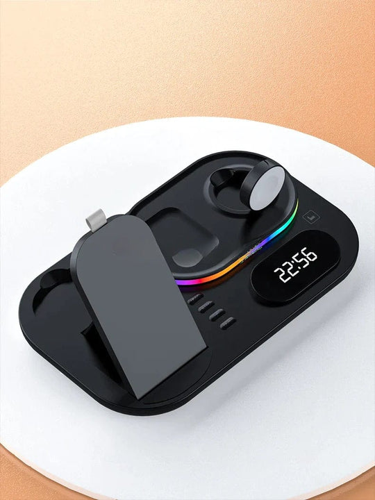Simplify Your Life with the Latest 30W QI Wireless Charger Stand - Ideal for iPhone 13 Pro Max and Apple Watch 7