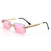 Retro Rhinestone Sunglasses: LBA Shades Luxury Women's Eyewear with UV400 Protection