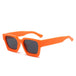 Square Frame Sunglasses: Retro Chic with UV400 Protection for Women and Men