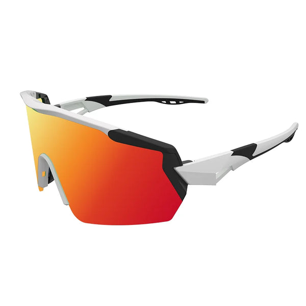 Outdoor Eyewear Sports Glasses Shades - Bike Sunglasses Tr90 Frame Uv400 Polarized Cycling Sunglasses Set