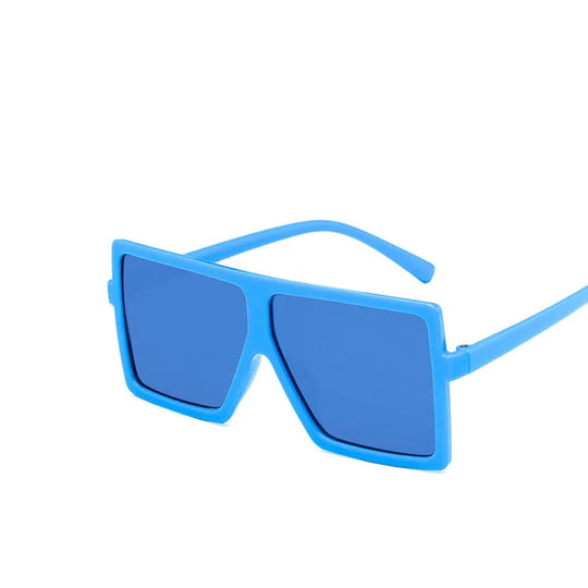 Children's Fashion Sunglasses: UV400 Protection Oversized Square Shades