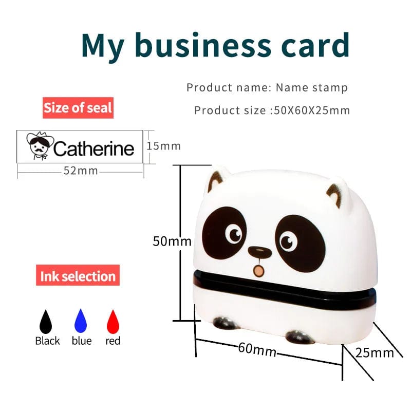 Cute Cartoon Children Seal Students, Large Size Washed Non - Fading Fabric And Textile Stamps.