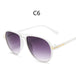 Retro Colorful Round Aviation Pilot Sunglasses: Stylish Unisex Eyewear for Casual Chic