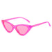 Fashion Cat Eye Sunglasses - Retro Sun glasses Small Frame Shades Sunglasses