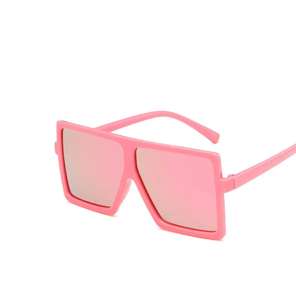 Children's Fashion Sunglasses: UV400 Protection Oversized Square Shades