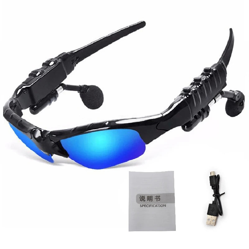 Smart Sunglasses with Headset: Unisex Outdoor Cycling Sports Glasses