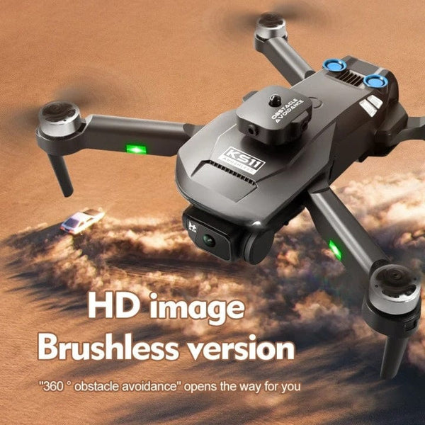 Mini Drone 4K Cameras, GPS, 8K ESC, Dual Camera RC FPV UAV, 360 Obstacle Avoidance Quadcopter - Perfect Children's Gift for High-Flying Fun!