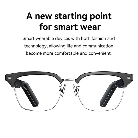 Smart Glasses Headset Wireless Bluetooth: Enjoy Immersive Sound with Optical Glass