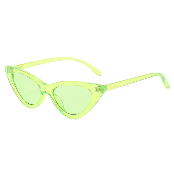 Fashion Cat Eye Sunglasses - Retro Sun glasses Small Frame Shades Sunglasses