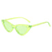 Fashion Cat Eye Sunglasses - Retro Sun glasses Small Frame Shades Sunglasses