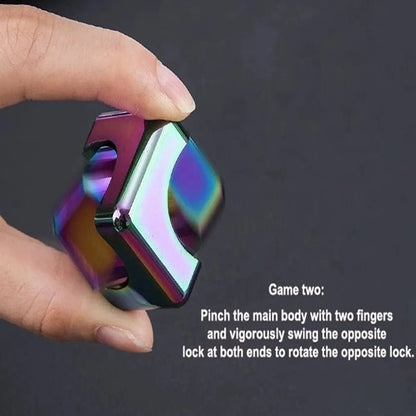 Colorful Magnetic Fidget Spinner: Stress Relief Toy for Children & Adults
