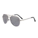 Unisex Cooper Frame Aviation Sunglasses: Trendy UV400 Shades for All