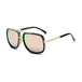 Women's and Men's Sun Glasses with Vintage Square Frames