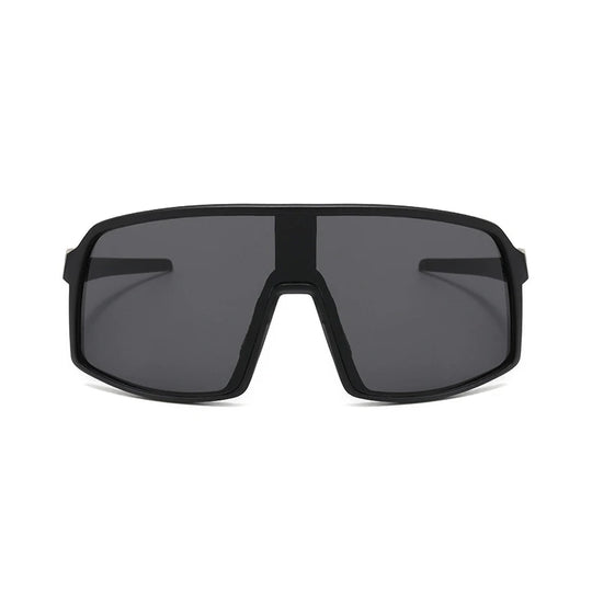 High-Quality Oversized Fashion Sunglasses: One Piece Design for Men and Unisex Sports Eyewear