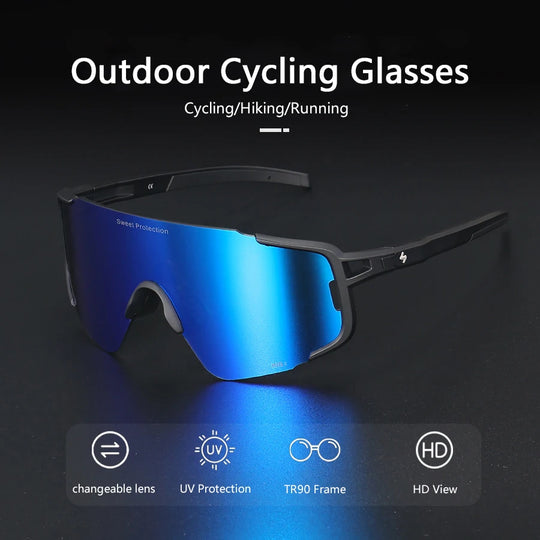 Polarized Sunglasses for Men Women UV Protection - Cycling Sunglasses