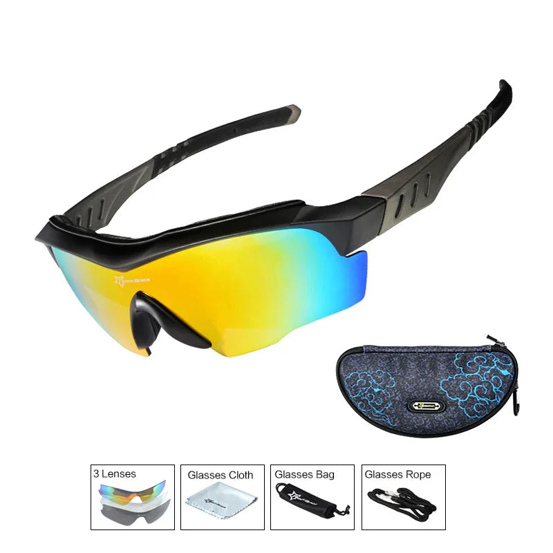 Polarized Bicycle Sunglasses by RockBros: Premium Eyewear for Men and Women Cyclists