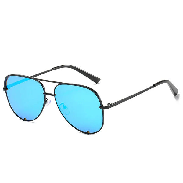 Fashion Gold Metal Unisex Shades Sunglasses for Men and Women - High Quality Luxury Brand UV400