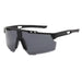 Flat Top Sports Outdoor Cycling Shield Goggle Mirror Sunglasses for Men