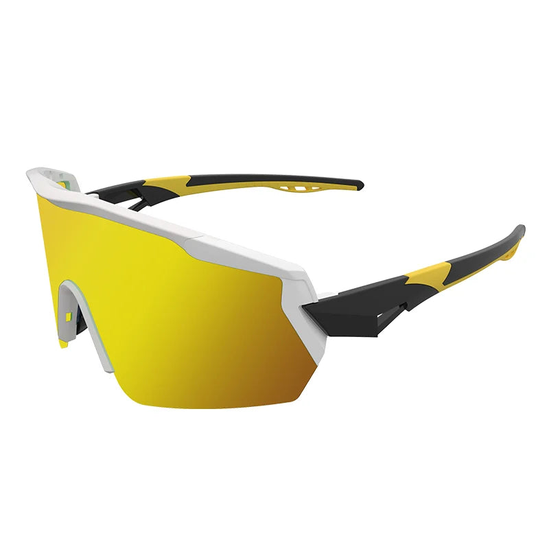 Outdoor Eyewear Sports Glasses Shades - Bike Sunglasses Tr90 Frame Uv400 Polarized Cycling Sunglasses Set