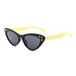 Fashion Retro Sunglasses: Cat Eye Women's River Eyewear, Made in Italy